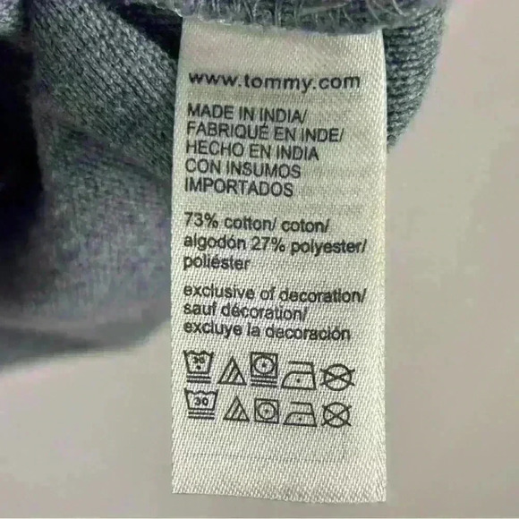 Tommy Hilfiger Mock Neck Zip Up Sweater - Picture 5 of 7